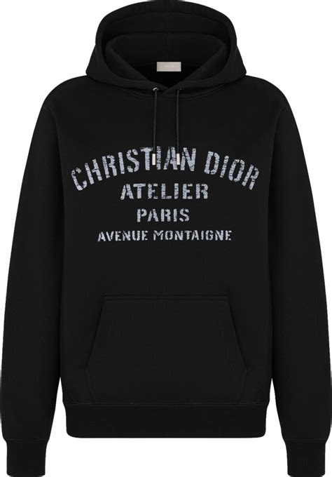 christian dior sweater for men|Christian Dior black hoodie.